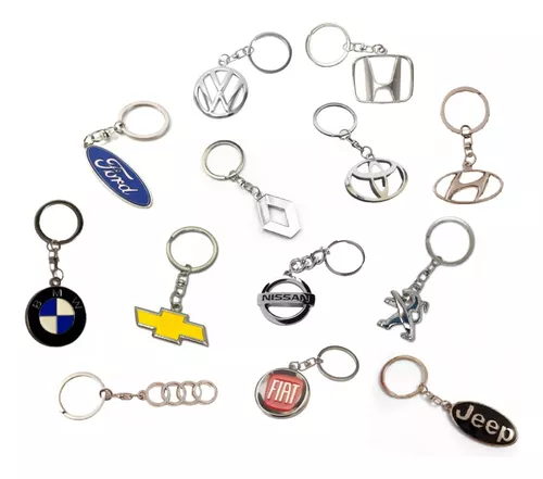 LLAVEROS METALICOS MARCAS